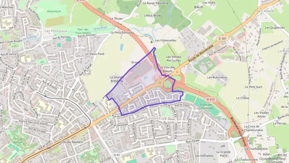 Appartement 70 m² quatre pièces à vendre à Le Mans