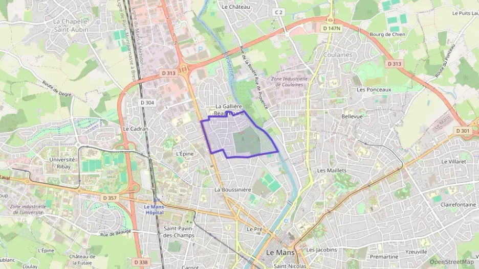 Appartement 60 m² trois pièces à vendre à Le Mans Appartement 60 m² trois pièces à vendre à Le Mans