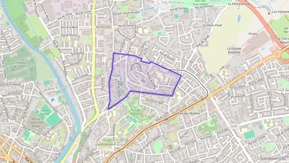 Appartement 76 m² quatre pièces à vendre à Le Mans Appartement 76 m² quatre pièces à vendre à Le Mans