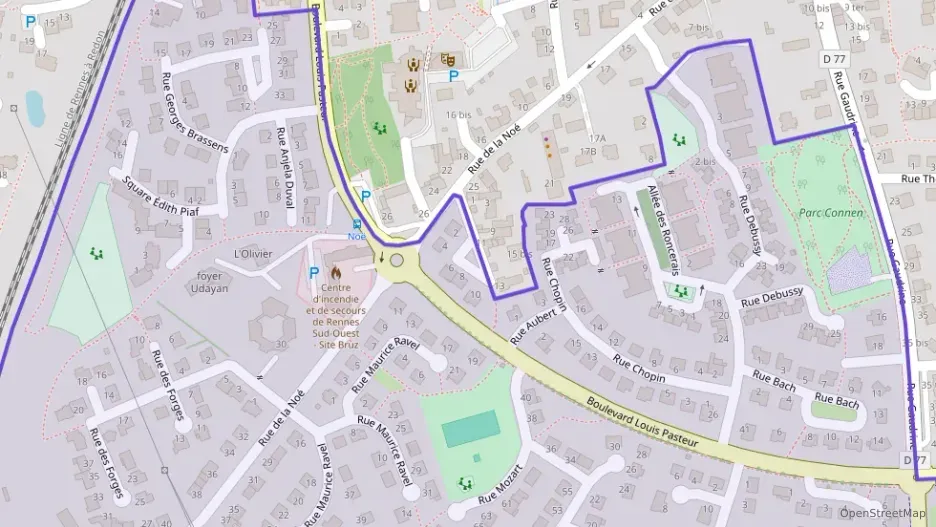 Appartement 77 m² quatre pièces à vendre à Bruz Appartement 77 m² quatre pièces à vendre à Bruz