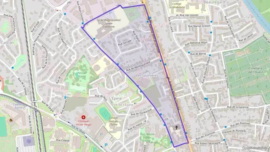 Appartement 41 m² deux pieces à vendre à Le Mans