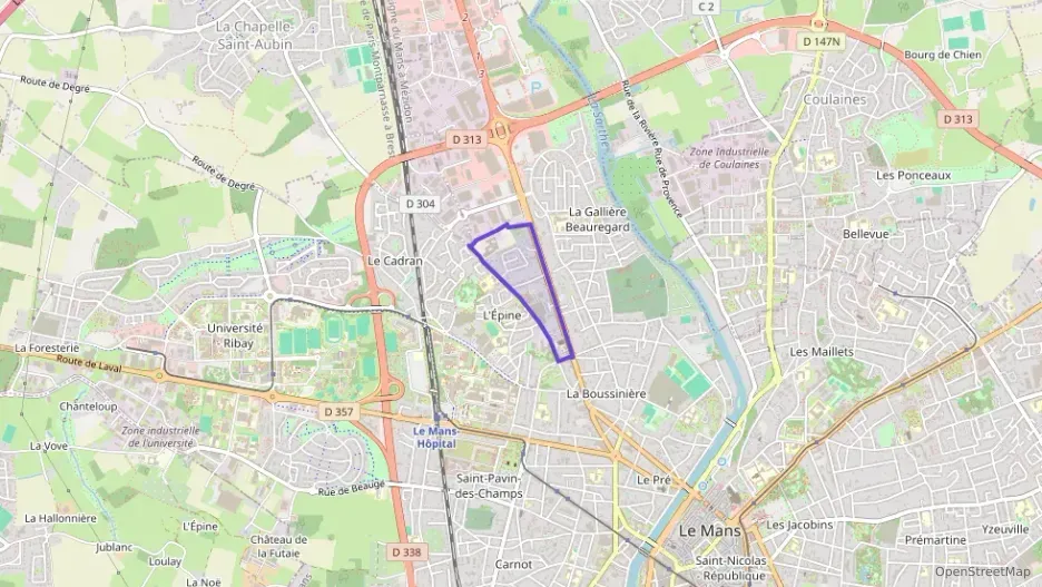 Appartement 41 m² deux pieces à vendre à Le Mans