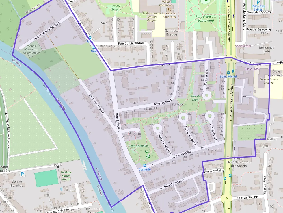 Appartement 61 m² trois pièces à vendre à Coulaines