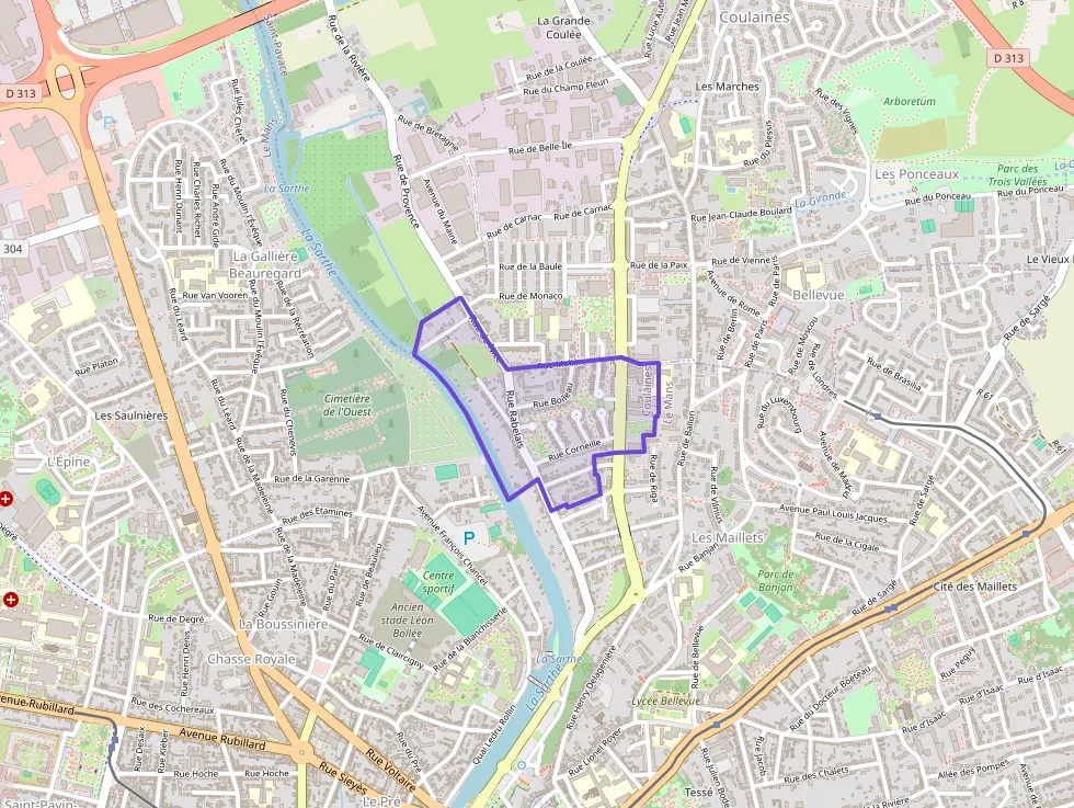 Appartement 91 m² 5 pièces à vendre à Coulaines