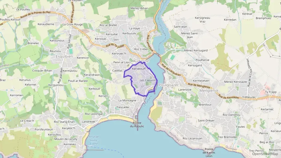 Appartement 55 m² deux pieces à vendre à Audierne Appartement 55 m² deux pieces à vendre à Audierne