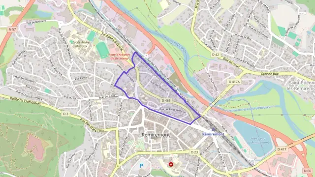 Appartement 89 m² quatre pièces à vendre à Remiremont