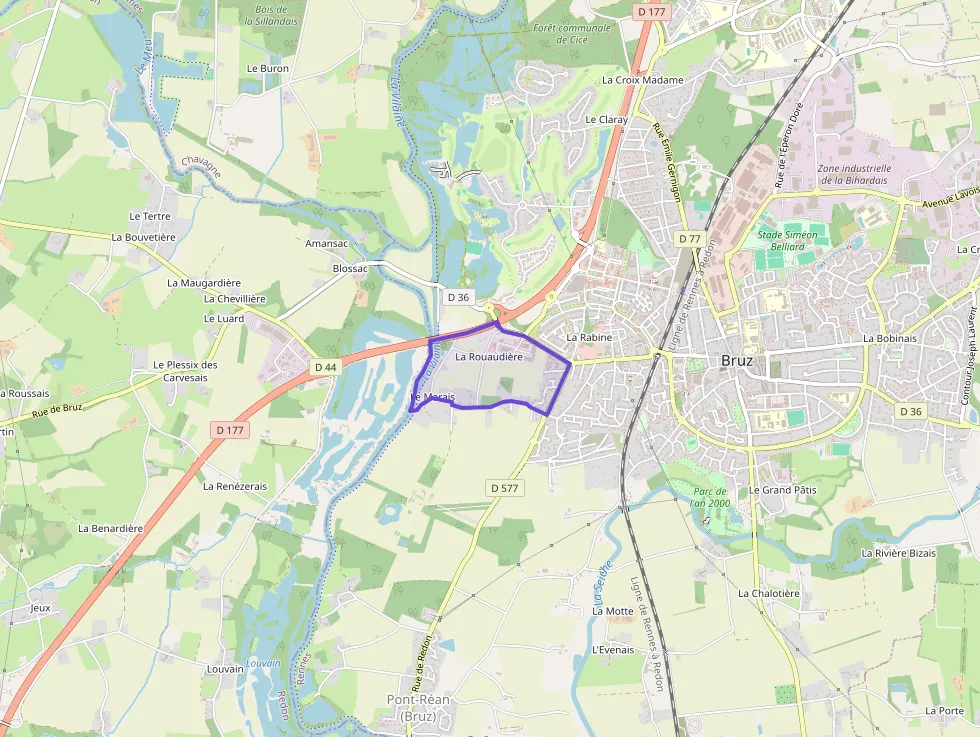 Appartement 40 m² deux pieces à vendre à Bruz