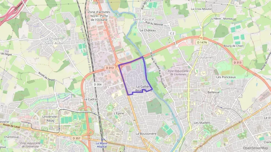 Appartement 42 m² deux pieces à vendre à Le Mans