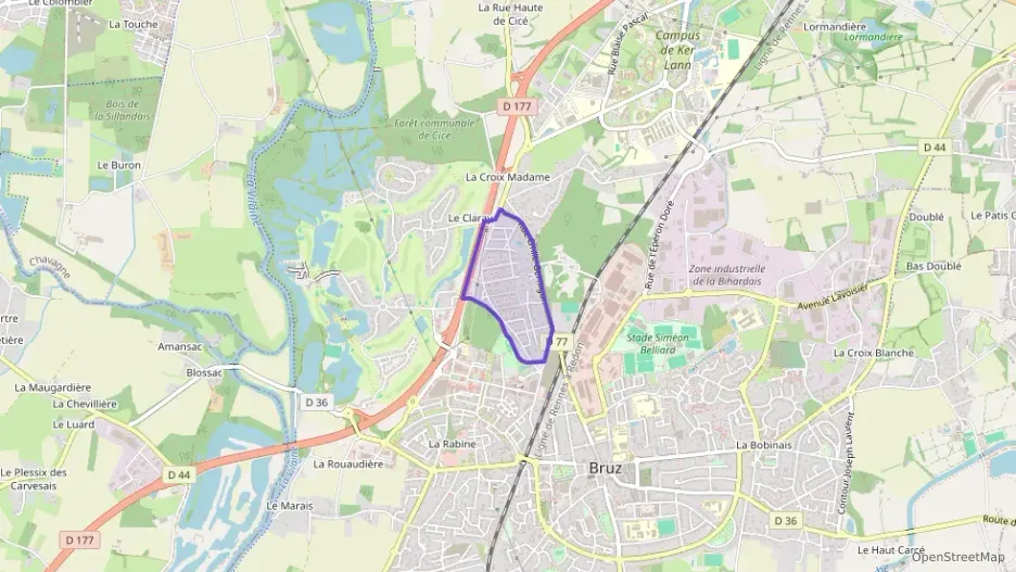 Appartement 72 m² cinq pièces à vendre à Bruz