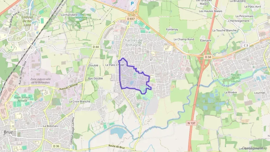 Appartement 50 m² deux pieces à vendre à Chartres-de-Bretagne Appartement 50 m² deux pieces à vendre à Chartres-de-Bretagne