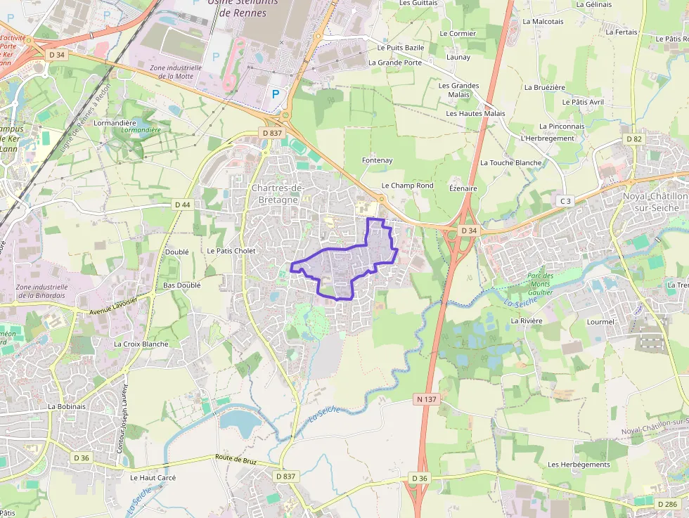 Appartement 66 m² trois pièces à vendre à Chartres-de-Bretagne