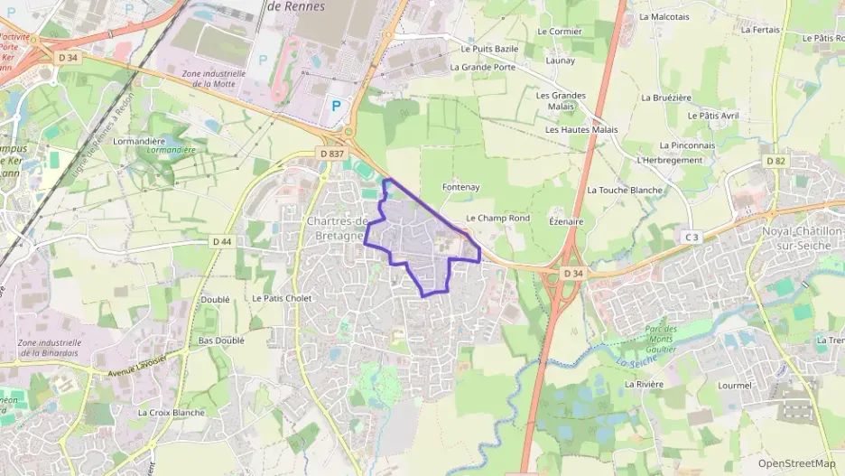 Appartement 38 m² deux pieces à vendre à Chartres-de-Bretagne Appartement 38 m² deux pieces à vendre à Chartres-de-Bretagne