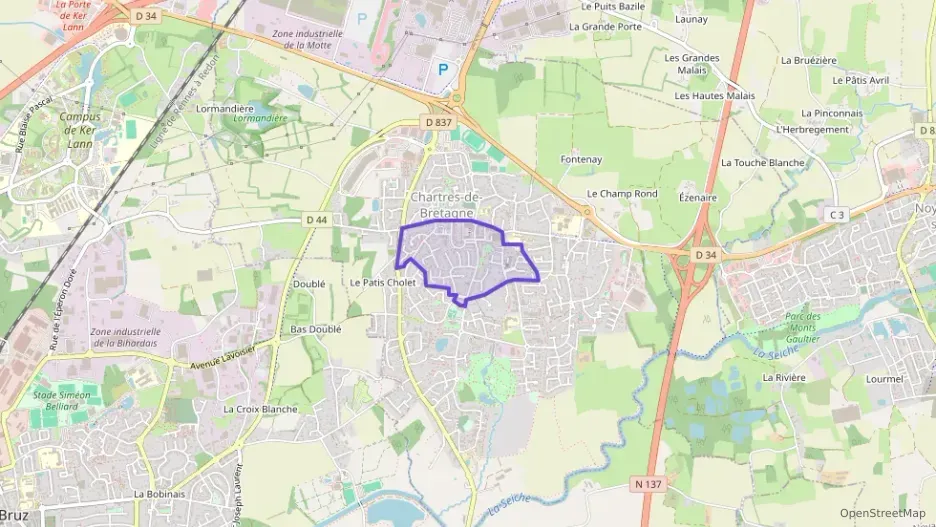 Appartement 51 m² une piece à vendre à Chartres-de-Bretagne Appartement 51 m² une piece à vendre à Chartres-de-Bretagne