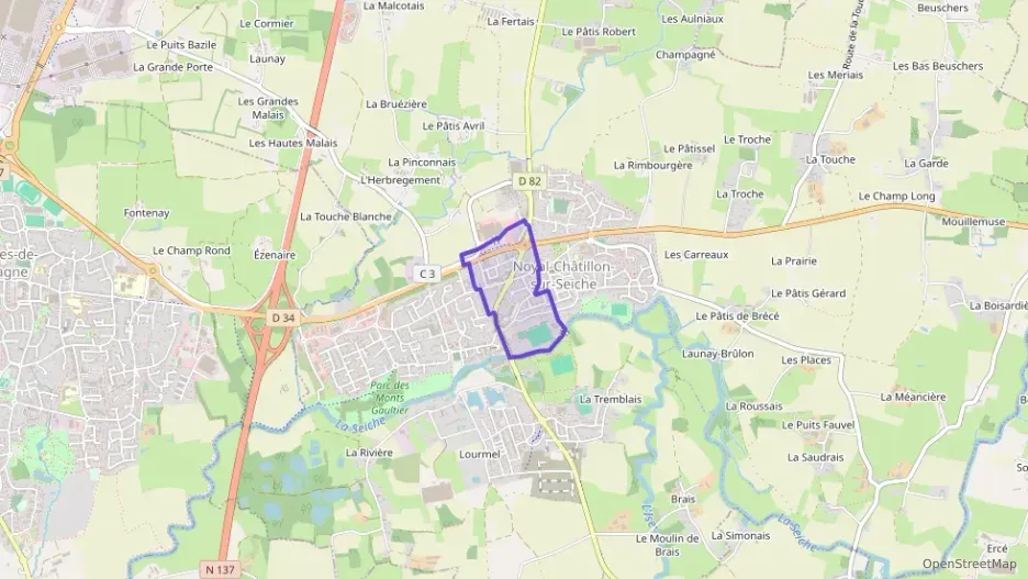 Appartement 32 m² deux pieces à vendre à Noyal-Châtillon-sur-Seiche Appartement 32 m² deux pieces à vendre à Noyal-Châtillon-sur-Seiche