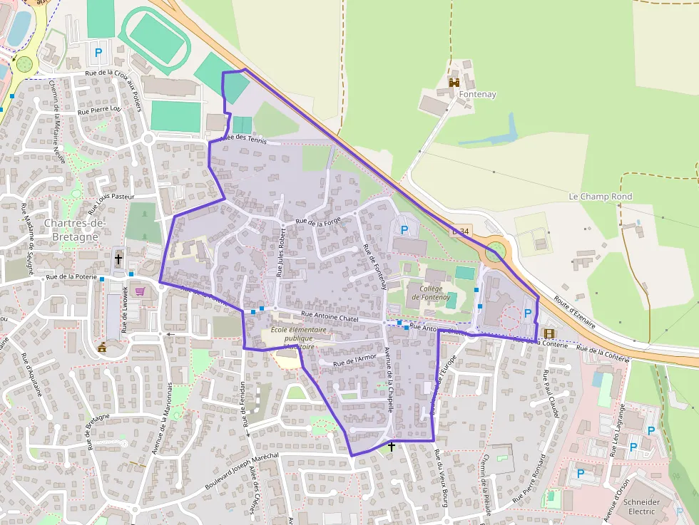 Appartement 48 m² deux pieces à vendre à Chartres-de-Bretagne