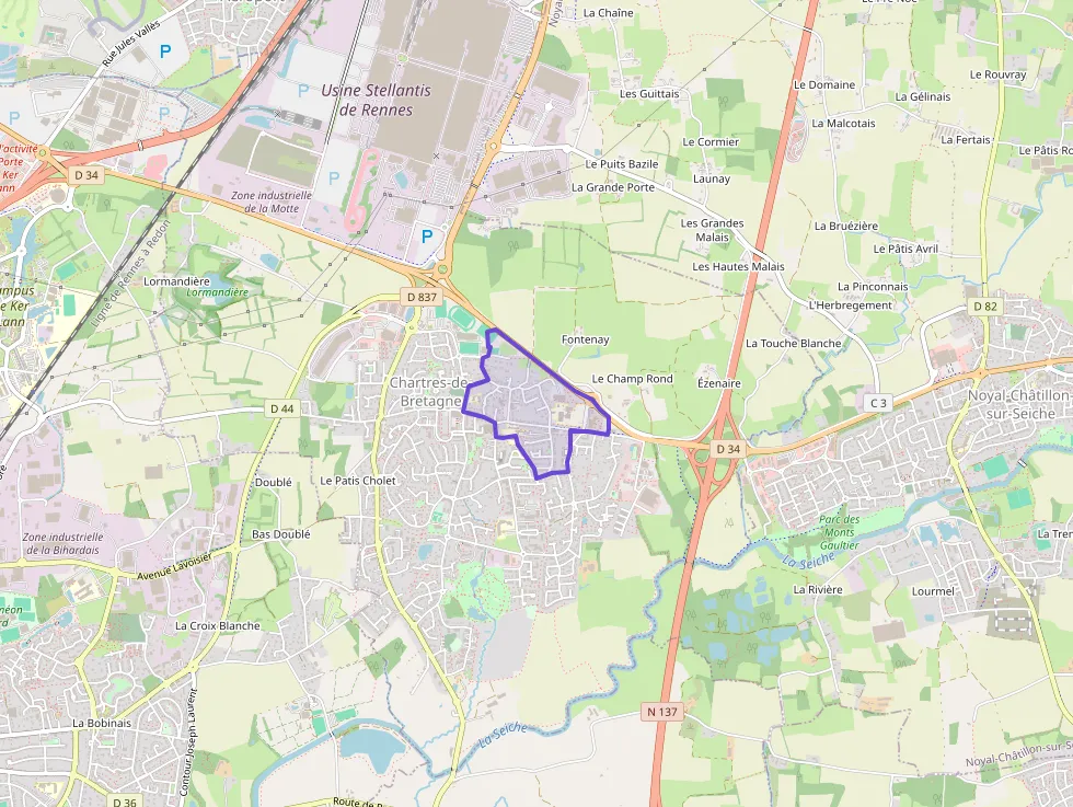 Appartement 69 m² deux pieces à vendre à Chartres-de-Bretagne