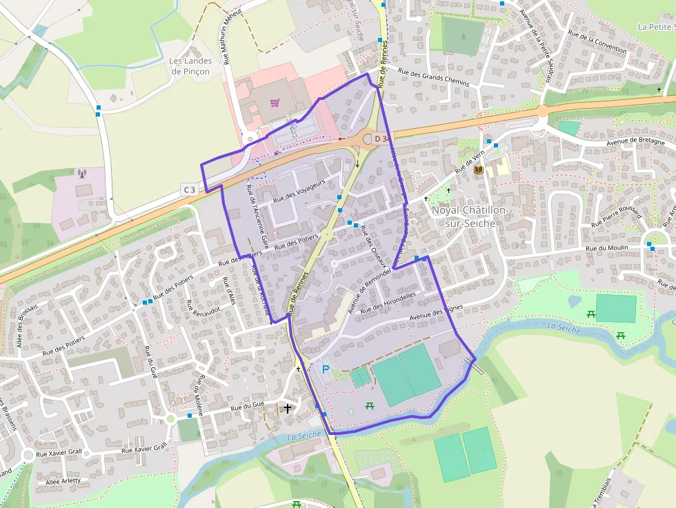 Appartement 60 m² trois pièces à vendre à Noyal-Châtillon-sur-Seiche