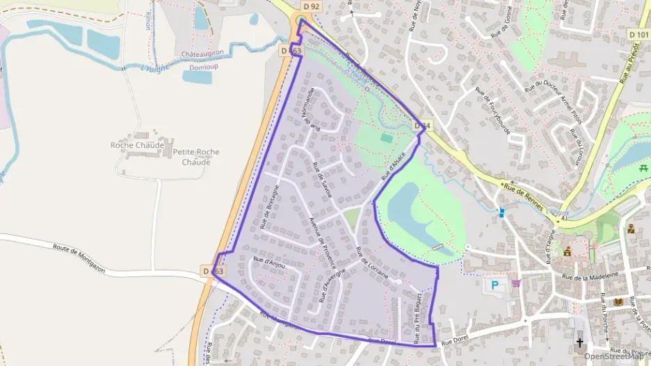 Appartement 64 m² trois pièces à vendre à Châteaugiron Appartement 64 m² trois pièces à vendre à Châteaugiron