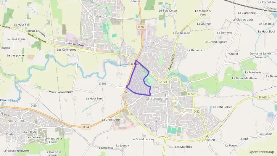 Appartement 64 m² trois pièces à vendre à Châteaugiron Appartement 64 m² trois pièces à vendre à Châteaugiron