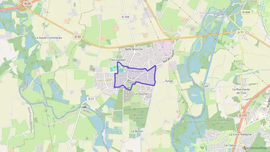 Appartement 42 m² deux pieces à vendre à Chavagne Appartement 42 m² deux pieces à vendre à Chavagne