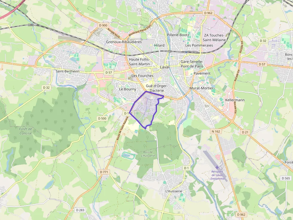 Appartement 49 m² une piece à vendre à Laval