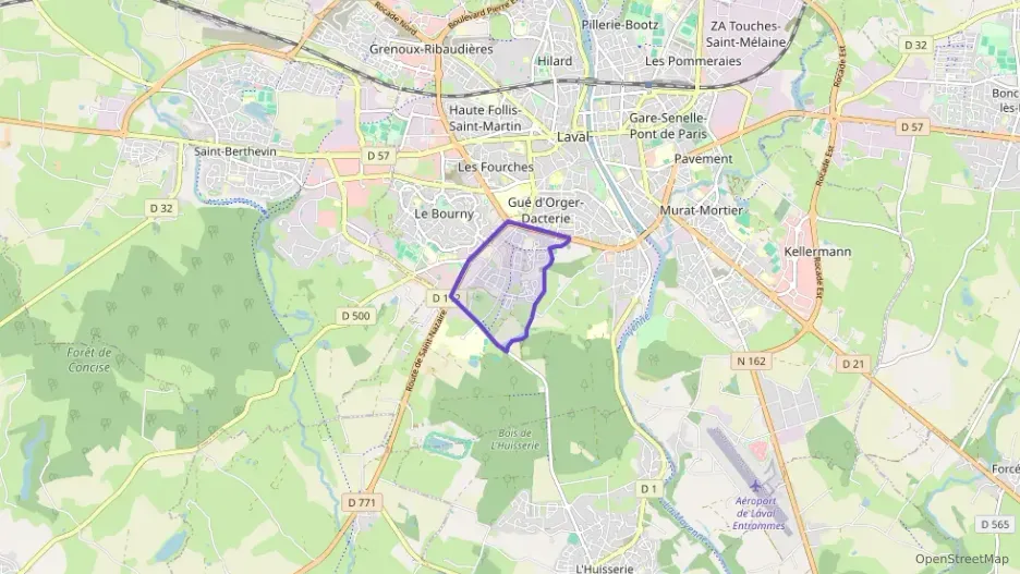 Appartement 49 m² une piece à vendre à Laval