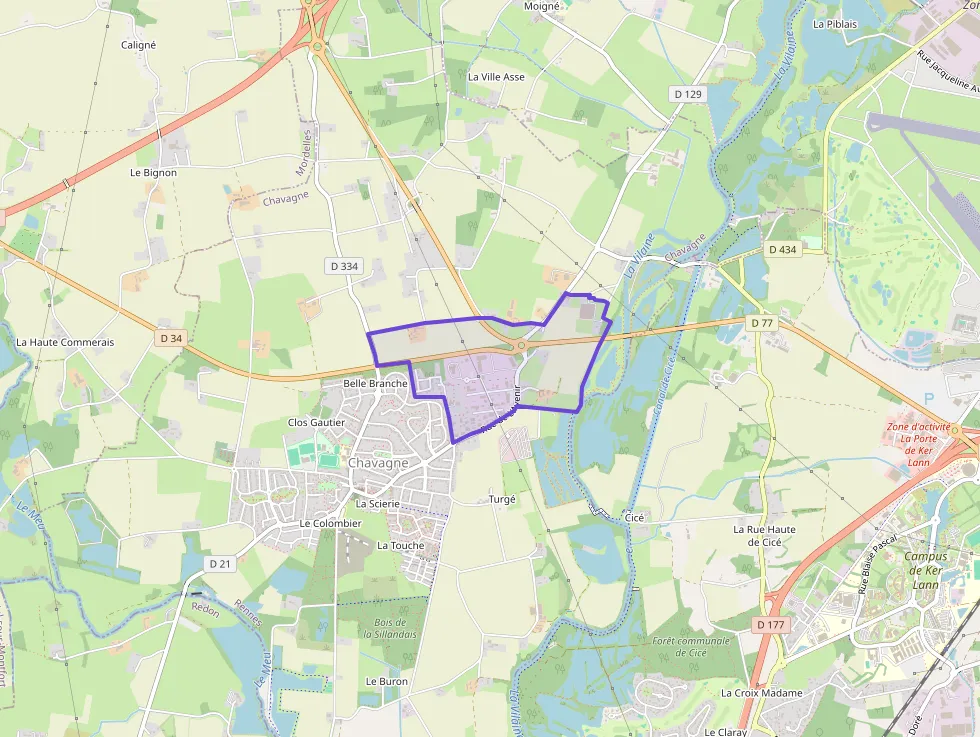 Appartement 75 m² quatre pièces à vendre à Chavagne