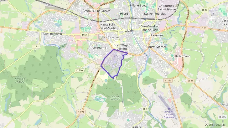 Appartement 60 m² deux pieces à vendre à Laval