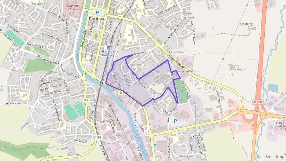 Appartement 33 m² deux pieces à vendre à Pontivy