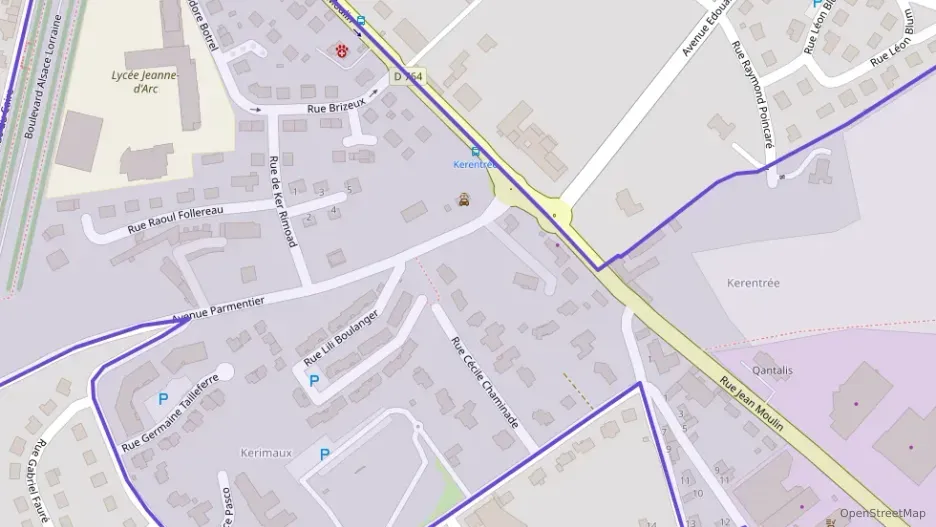 Appartement 56 m² trois pièces à vendre à Pontivy Appartement 56 m² trois pièces à vendre à Pontivy