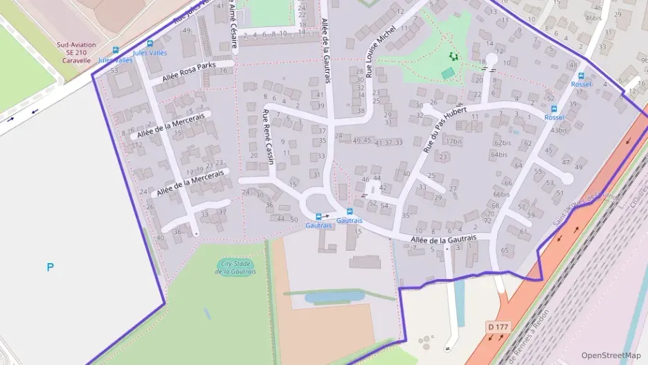 Appartement 47 m² deux pieces à vendre à Saint-Jacques-de-la-Lande