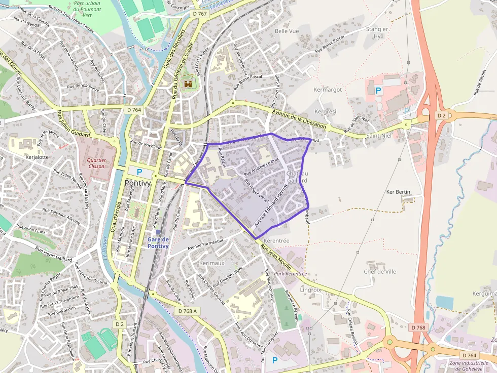 Appartement 65 m² trois pièces à vendre à Pontivy