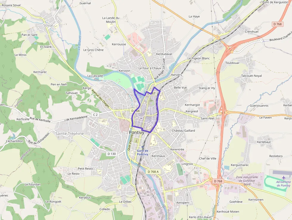 Appartement 85 m² trois pièces à vendre à Pontivy