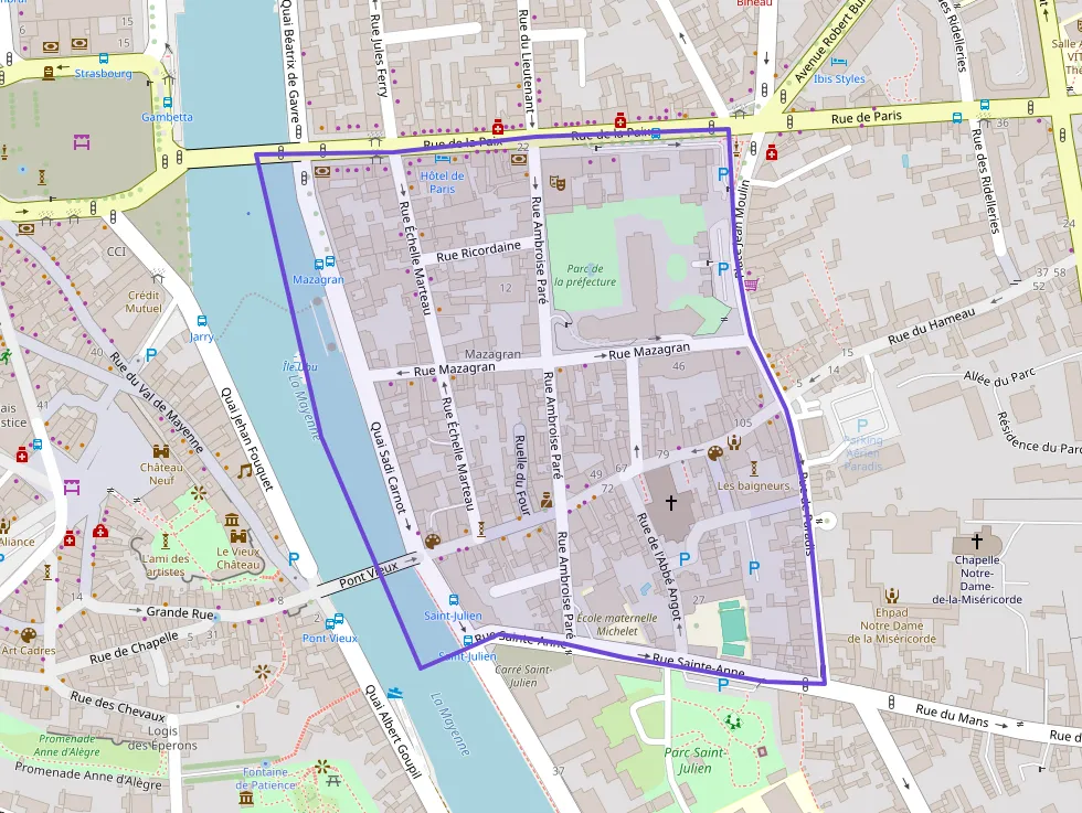 Appartement 62 m² trois pièces à vendre à Laval