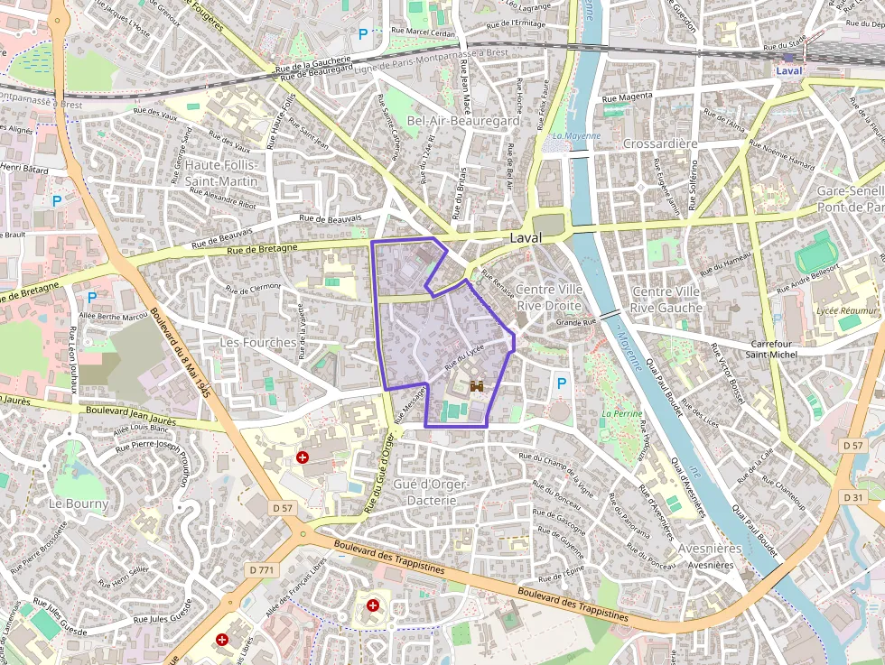 Appartement 50 m² trois pièces à vendre à Laval