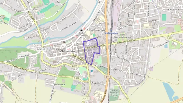 Appartement 60 m² trois pièces à vendre à Châteaudun
