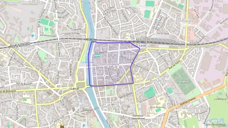 Appartement 85 m² trois pièces à vendre à Laval