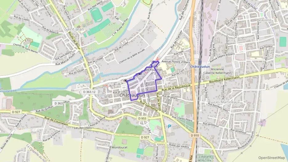 Appartement 80 m² trois pièces à vendre à Châteaudun