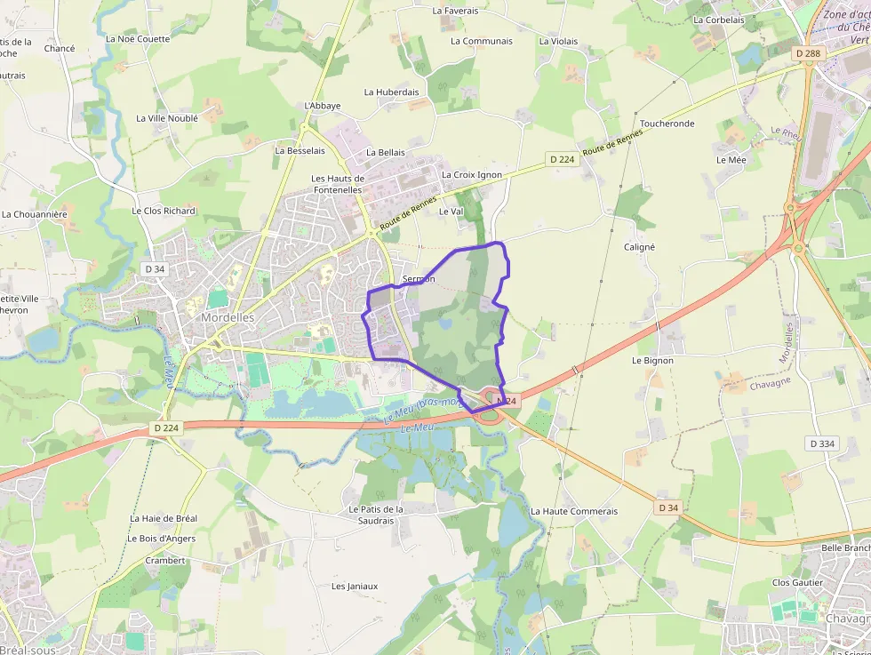 Appartement de deux pièces 40 m² à vendre à Mordelles Appartement de deux pièces 40 m² à vendre à Mordelles