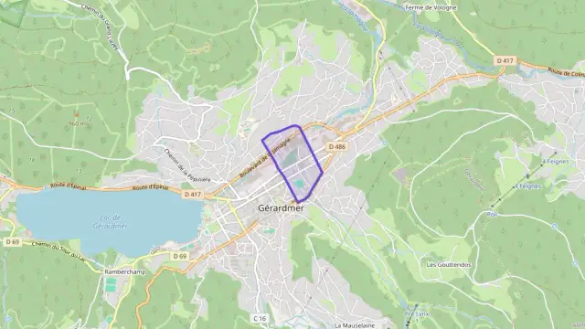 Appartement 79 m² quatre pièces à vendre à Gérardmer