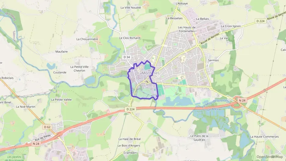 Appartement 63 m² trois pièces à vendre à Mordelles Appartement 63 m² trois pièces à vendre à Mordelles