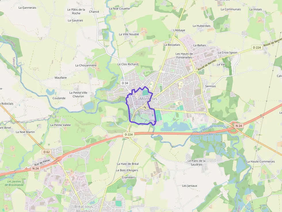 Appartement 68 m² trois pièces à vendre à Mordelles