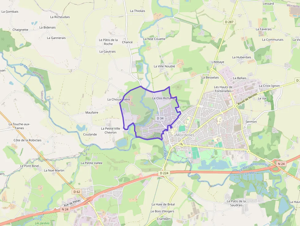 Appartement 63 m² trois pièces à vendre à Mordelles