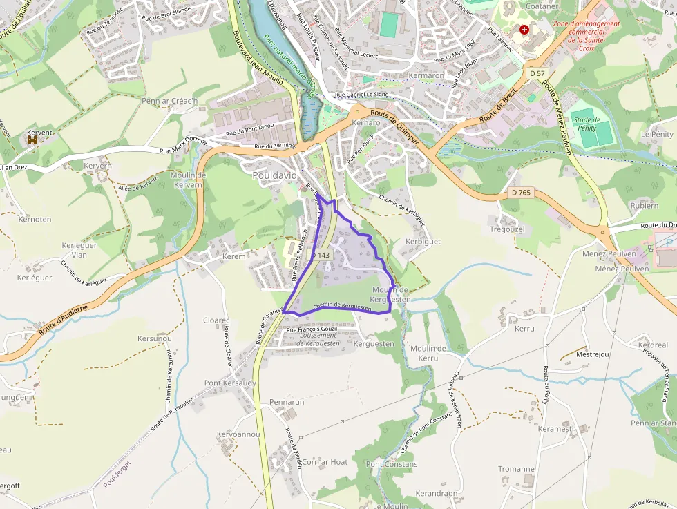 Appartement 60 m² trois pièces à vendre à Douarnenez