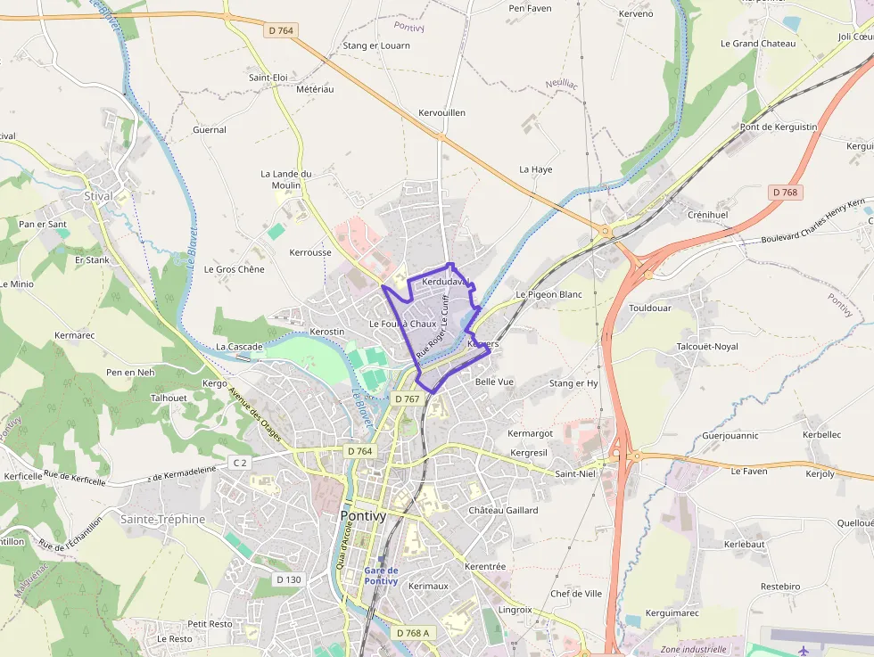 Appartement 59 m² trois pièces à vendre à Pontivy