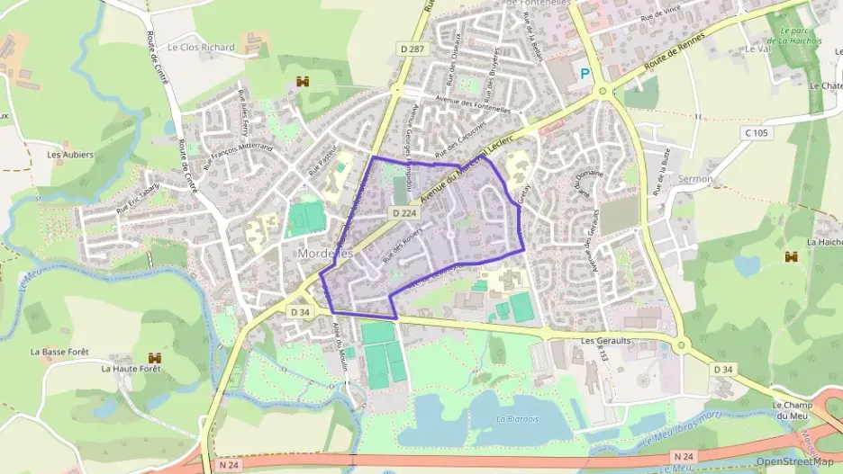 Appartement 78 m² trois pièces à vendre à Mordelles