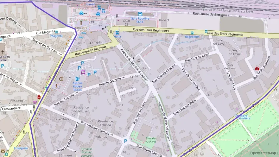 Appartement 95 m² quatre pièces à vendre à Laval