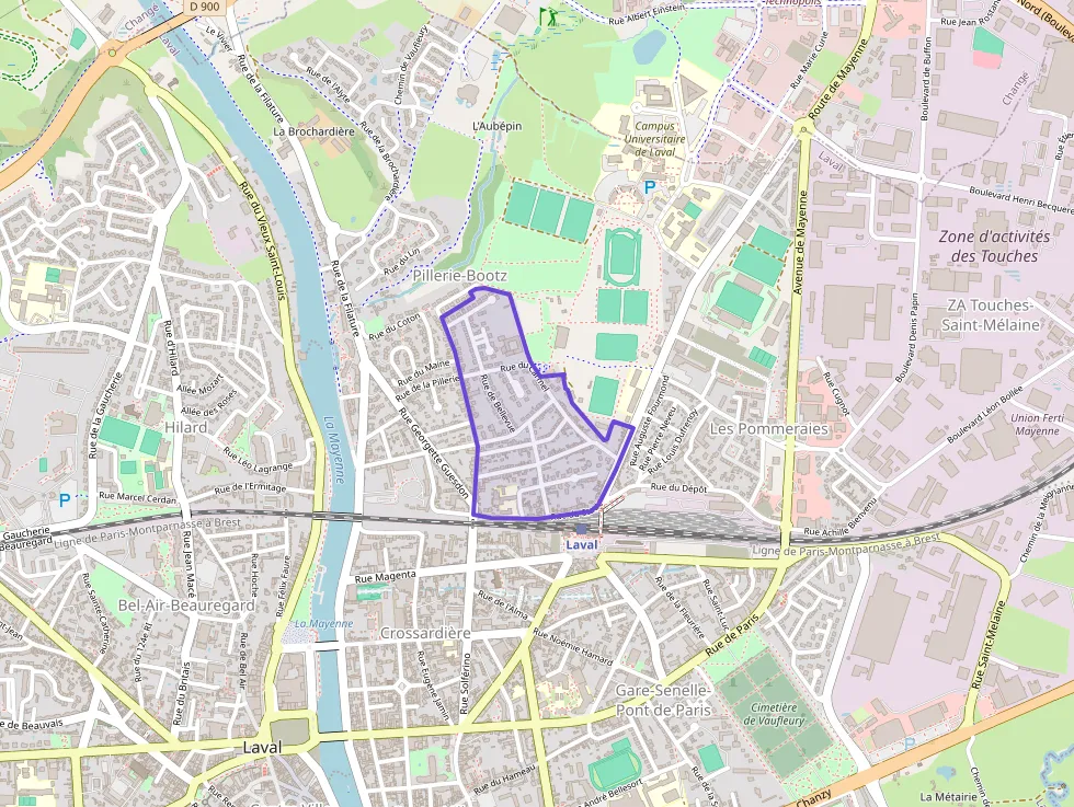 Appartement 48 m² trois pièces à vendre à Laval