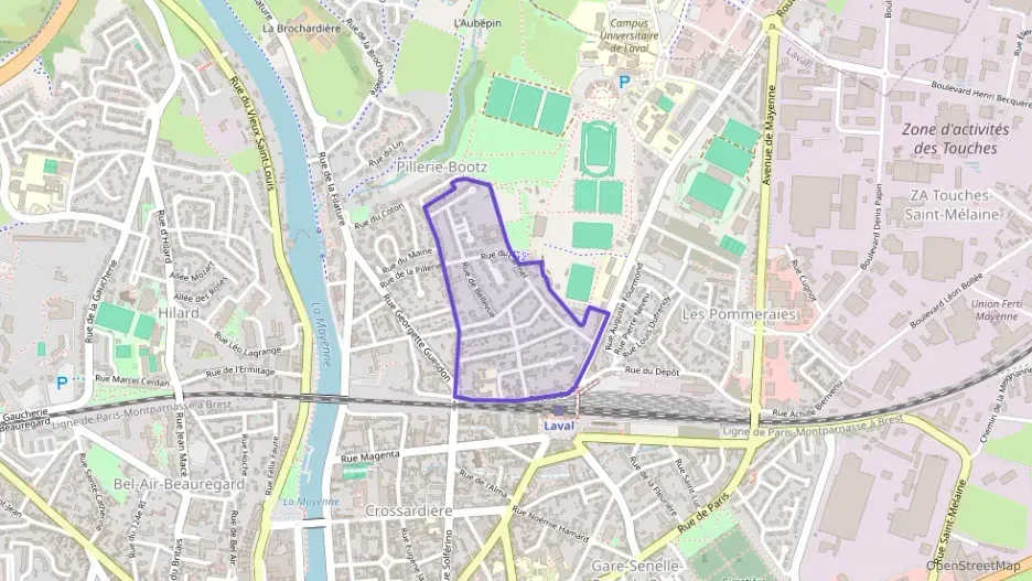 Appartement 48 m² trois pièces à vendre à Laval