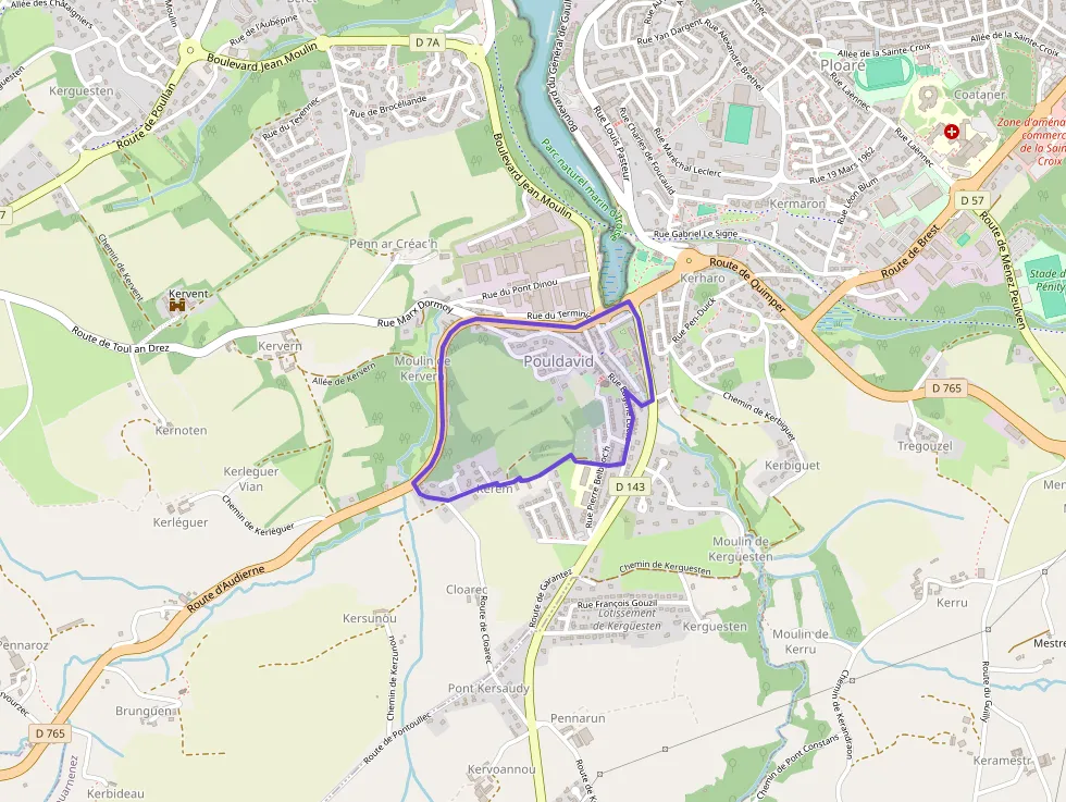 Appartement 82 m² quatre pièces à vendre à Douarnenez